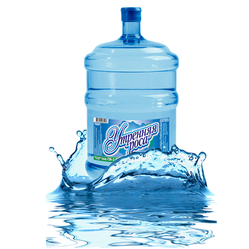 Вода питна бутильована РАНКОВА РОСА, негазована 18,9 л.